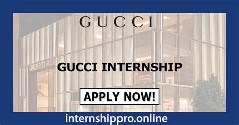 gucci internships